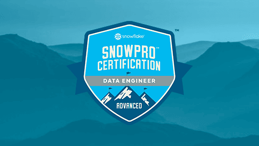 SnowPro Advanced DataEngineer Certifications - snowflake certifications