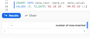 Managing and storing time values in Snowflake DATE column - Snowflake SQL - SQL techniques - advanced sql queries