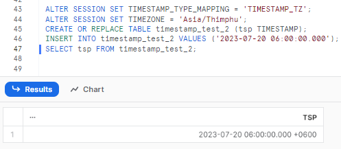 Modifying Snowflake timestamp_type_mapping - Snowflake SQL - SQL techniques - advanced sql queries