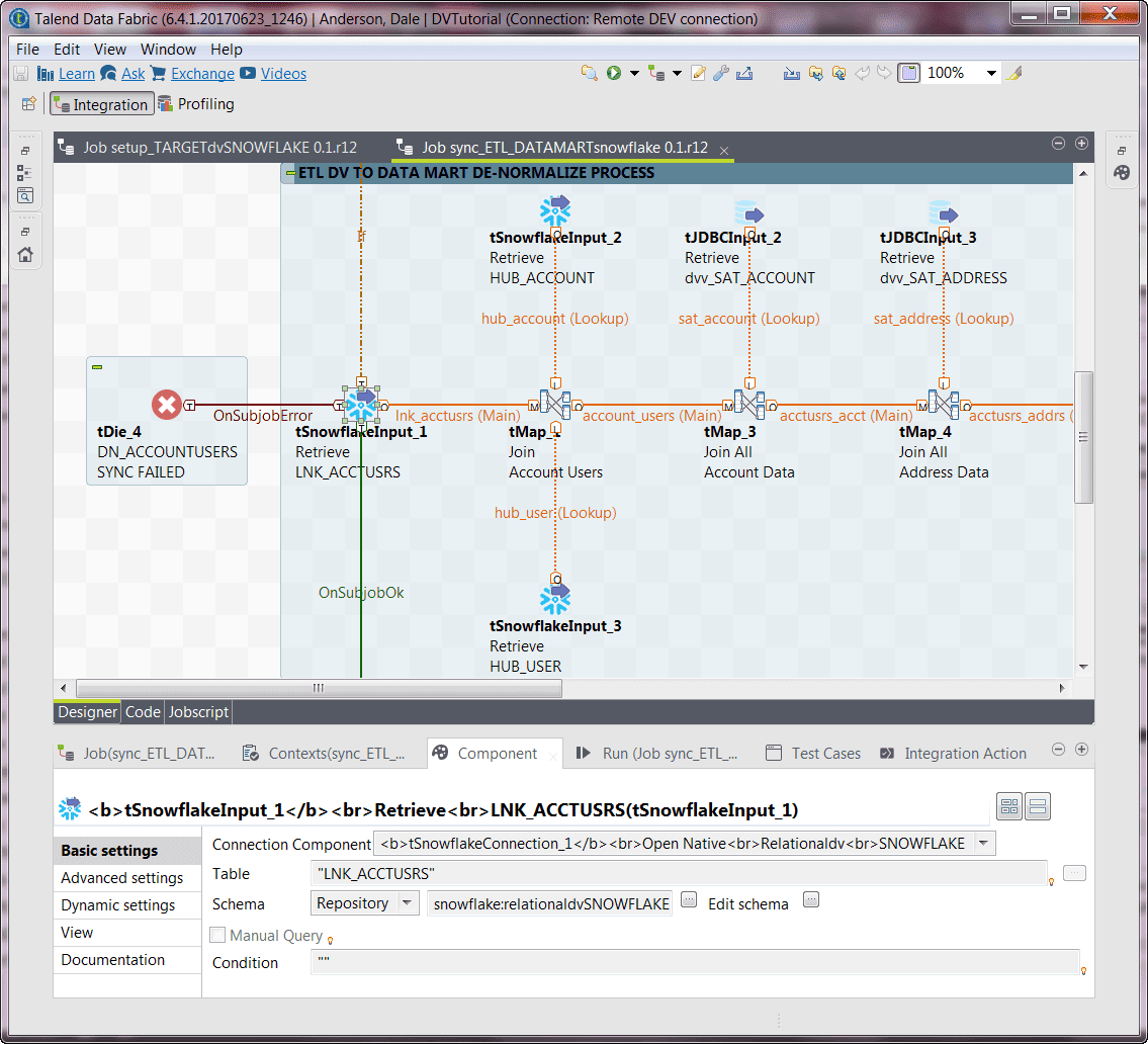 Talend Snowflake integration - snowflake tools - snowflake etl tools