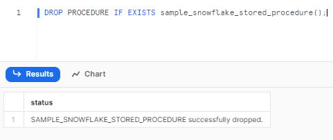 Dropping Snowflake Stored Procedures - snowflake scripting - snowflake variables - stored procedures in Snowflake - snowflake stored procedure examples - snowflake javascript