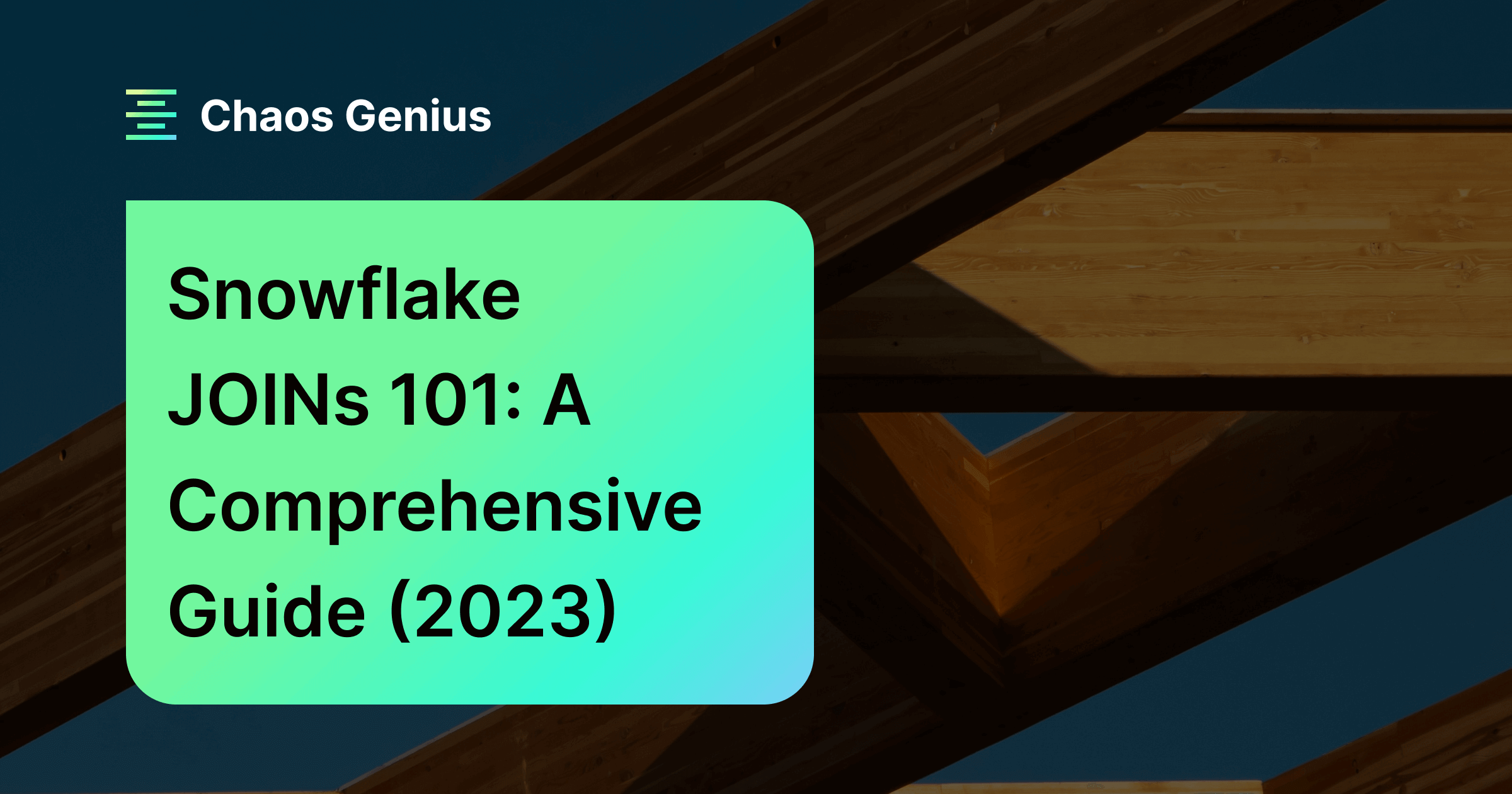 Snowflake JOINs 101 A Comprehensive Guide (2023)