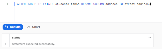 Renaming Column with Existence Check - Snowflake rename column - rename column Snowflake - Snowflake column