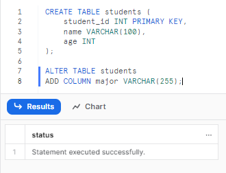 Adding a Simple Column using Snowflake ADD COLUMN