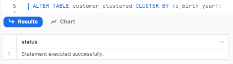 Enabling Clustering and Search Optimization- Snowflake Clustering vs Search Optimization Service