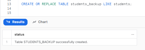 Creating new table with the same structure as an existing table - Snowflake CREATE TABLE - Create Table Snowflake - Create Table Snowflake