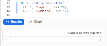 Inserting Multi-Row using Snowflake INSERT INTO