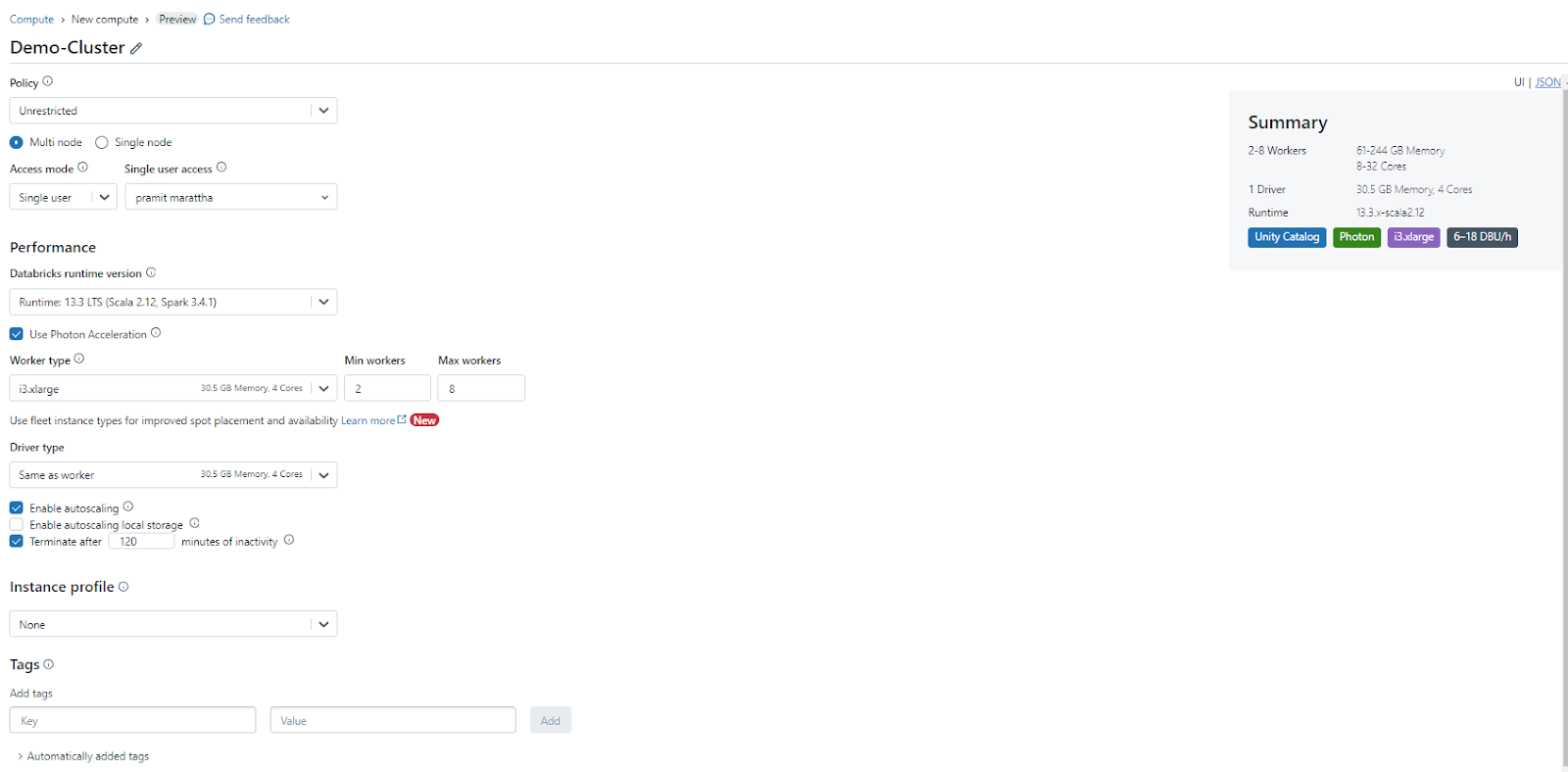 Selecting Databricks Runtime Version - Databricks Delta Lake - Databricks Delta Table