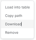 Downloading staged file - Snowflake COPY INTO