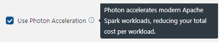 Enabling/Disabling Photon Acceleration - Databricks Clusters