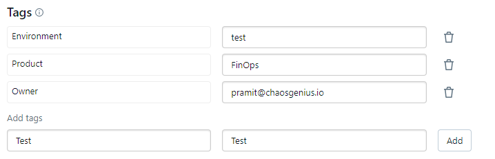 Setting up Databricks Tags - Databricks Clusters