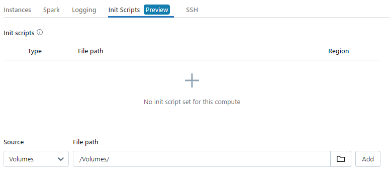 Customizing Init Script - Databricks Clusters