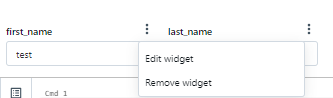 Editing and Removing Databricks widgets