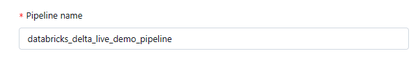 Modifying pipeline name - Databricks Delta Live Table