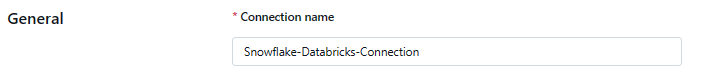 Naming the connection - Databricks Lakehouse Federation