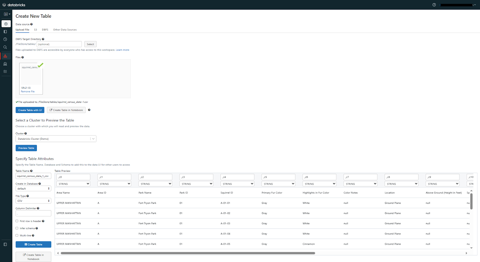 HOW TO: Create Tables in Databricks (2024)