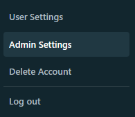 Clicking on the Admin setting option to enable DBFS - Databricks CREATE TABLE