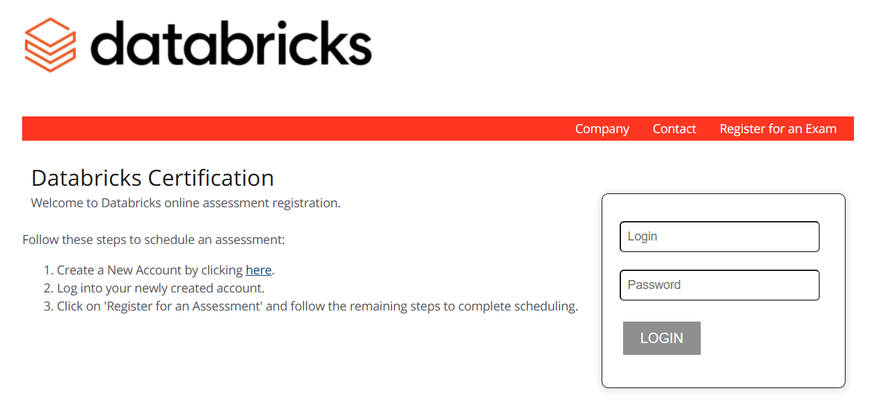 Create a Databricks Certification Account