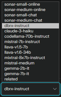 Third-Party DBRX Integrations 