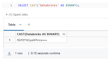 BINARY - Databricks Data Types