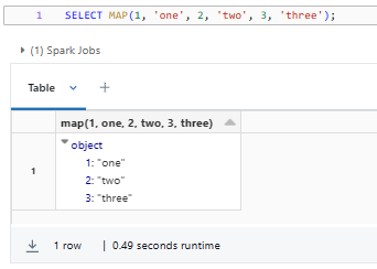 Complex MAP - Databricks Data Types