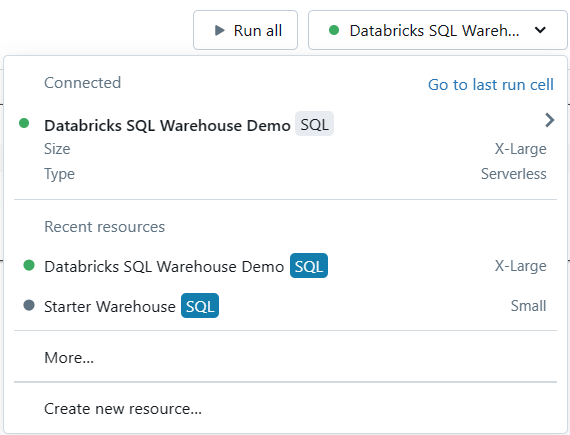 Configure Databricks SQL Warehouse Settings - Databricks Materialized Views