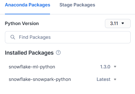 Setting up Python Environment - Snowflake Cortex LLM Function