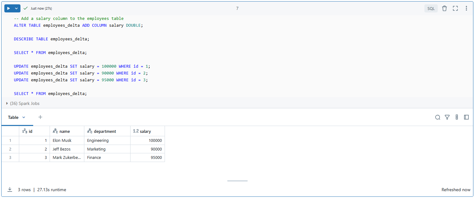 Adding Column to Databricks Delta Table - Databricks ADD COLUMN – Databricks ALTER TABLE ADD COLUMN – Databricks Add Column to Table – Databricks Notebooks – Databricks Clusters – Databricks Table – Databricks Delta Table – Delta Live Tables Databricks – Databricks CREATE TABLE – Databricks External Table – Databricks Clone Table – Databricks Managed Table – Databricks SHOW TABLE – Databricks DROP TABLE – Databricks PySpark – Databricks spark sql