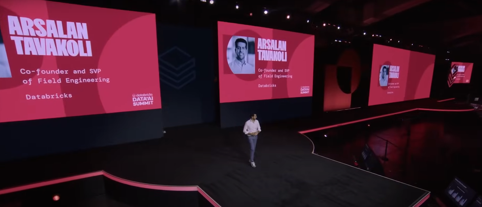 Arsalan Tavakoli explaining about DBSQL - Databricks Summit 2025 - Databricks Data AI Summit 2025 - Databricks Data + AI Summit 2025