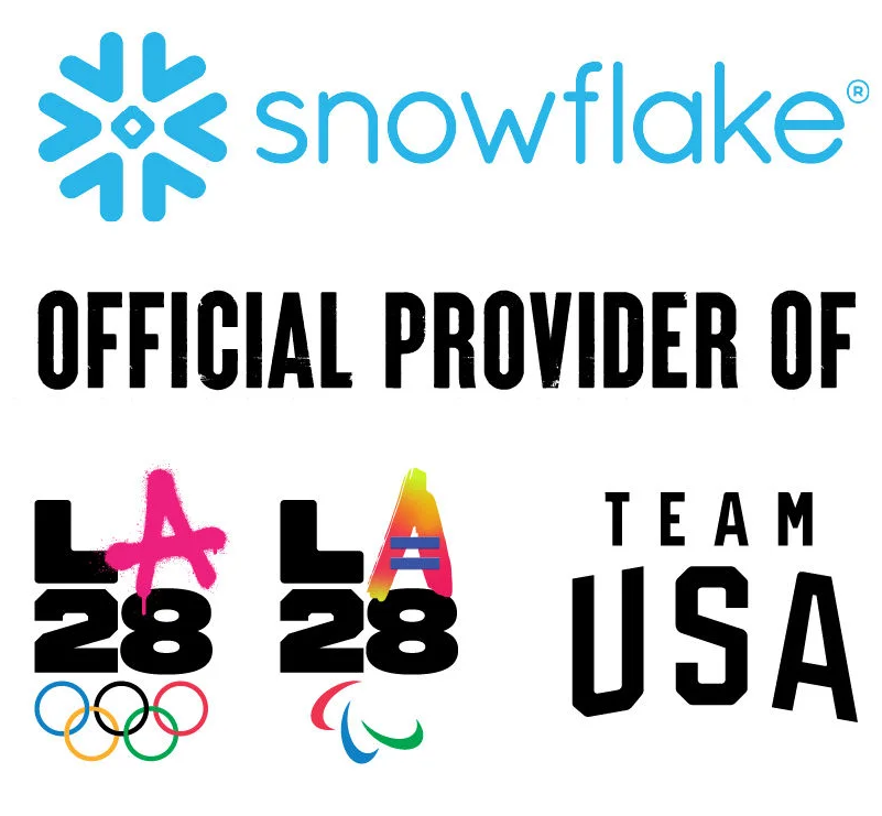 Snowflake partnership with LA 28 Olympics - Snowflake Summit 2025