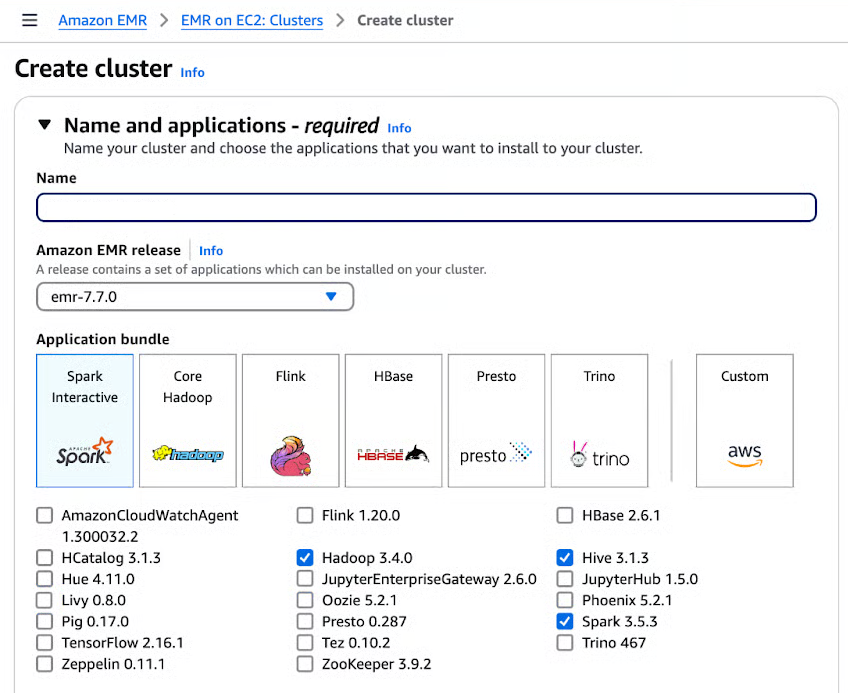 Choosing Big Data Framework - EMR Spot Instances – AWS EMR Spot Instances – EMR on EC2 – EC2 Spot Instances – AWS EC2 – EC2 instance – EC2 instance type – AWS S3 – S3 bucket – AWS Step Functions – Step Functions – AWS IAM – IAM Role – IAM Permissions – AWS VPC – AWS EKS – Elastic Kubernetes Service – AWS Spot Instances – AWS Subnets – EMR Serverless – AWS EMR Serverless – EMR Cluster – EMR on EKS – EMR Instance Types – EMR Instance Fleets – AWS EMR Create Cluster – EMR Create Cluster – EMR Instance Group – EMR Nodes – EMR Master Node – Core Node – Task Node