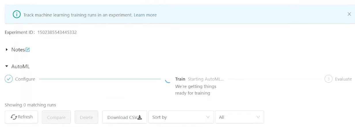Running the Databricks AutoML experiment - Databricks AutoML example - AutoML - Databricks AutoML - AutoML Databricks - Databricks AutoML API - Databricks AutoML example - Machine Learning Workflow - Training Machine Learning Models - Deploy Machine Learning Model - ML Model Deployment - Train ML model - ML Model Development - AutoML Workflow