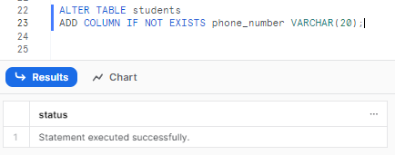 Using IF NOT EXISTS in Snowflake ADD COLUMN - add column in snowflake - add column in snowflake table - snowflake add column - snowflake alter table add column - alter table add column snowflake - alter table snowflake - snowflake add column to table - add column snowflake - snowflake add multiple columns - snowflake alter table add column example