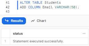 Adding an Email Column - add column in snowflake - add column in snowflake table - snowflake add column - snowflake alter table add column - alter table add column snowflake - alter table snowflake - snowflake add column to table - add column snowflake - snowflake add multiple columns - snowflake alter table add column example