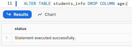 Dropping Single Column - Snowflake DROP COLUMN - drop column Snowflake - alter table drop column Snowflake - drop column in snowflake - Snowflake drop column if exists