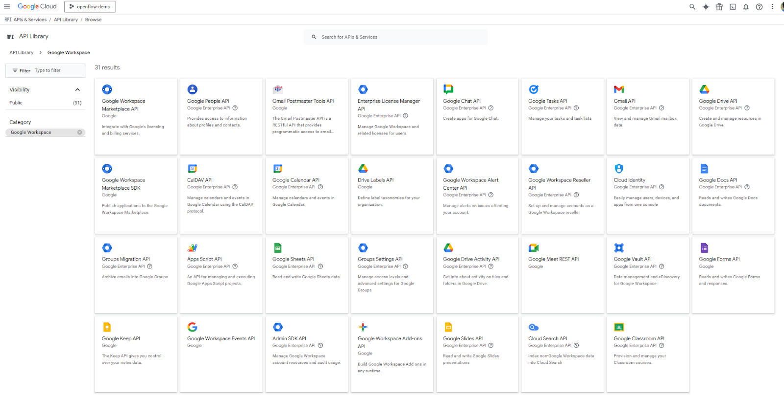 Navigating to Google Cloud API library catalog - Openflow - Snowflake Openflow - ETL - Extract Transform Load - ETL Tools - Virtual Private Cloud - VPC - AWS VPC - AWS Virtual Private Cloud - VPC Mode - RBAC - Snowflake RBAC - CloudFormation - AWS CloudFormation - Apache NiFi - NiFi - NiFi Processors - Data Integration - Data Integration Tools - Snowflake Cortex - BYOC - Bring Your Own Cloud - Control Plane - Openflow Control Plane - Snowflake Connectors - OAuth2 Authentication - Data Plane - Control and Data Plane - Snowpark Container Services - Snowflake SPCS - Snowflake Integration - Snowflake Data Integration - Snowpipe - Snowflake Snowpipe - Google Drive Integration - Snowflake COPY - Snowflake Image Repository - Snowflake Openflow Connector - Openflow Deployment - Openflow agent - Snowflake Openflow Setup - Snowflake Openflow Tutorial