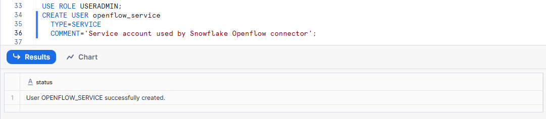Creating a dedicated Snowflake service user - Openflow - Snowflake Openflow - ETL - Extract Transform Load - ETL Tools - Virtual Private Cloud - VPC - AWS VPC - AWS Virtual Private Cloud - VPC Mode - RBAC - Snowflake RBAC - CloudFormation - AWS CloudFormation - Apache NiFi - NiFi - NiFi Processors - Data Integration - Data Integration Tools - Snowflake Cortex - BYOC - Bring Your Own Cloud - Control Plane - Openflow Control Plane - Snowflake Connectors - OAuth2 Authentication - Data Plane - Control and Data Plane - Snowpark Container Services - Snowflake SPCS - Snowflake Integration - Snowflake Data Integration - Snowpipe - Snowflake Snowpipe - Google Drive Integration - Snowflake COPY - Snowflake Image Repository - Snowflake Openflow Connector - Openflow Deployment - Openflow agent - Snowflake Openflow Setup - Snowflake Openflow Tutorial