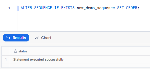 Setting order for a Snowflake Sequence - Snowflake Sequence - Snowflake CREATE SEQUENCE - Create Sequence in Snowflake - Snowflake IDENTITY - Snowflake AUTOINCREMENT - Snowflake NEXTVAL