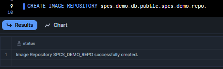 Creating image repository named spcs_demo_repo - Snowflake Snowpark Container Services - Snowflake SPCS - Snowflake Image Repository