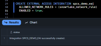 Creating external access integration with network rule - Snowflake Snowpark Container Services - Snowflake SPCS - Snowflake Network Rule - Container Networking - Snowflake External Access Integration