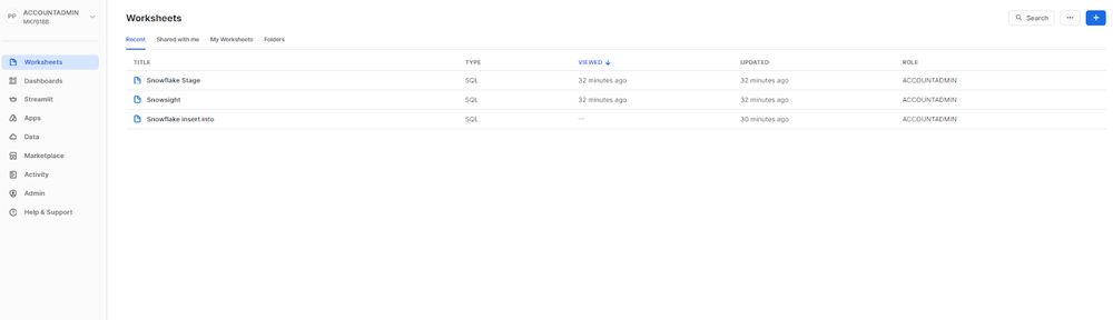 HOW TO: Use Snowsight to Query, Visualize & Share Data